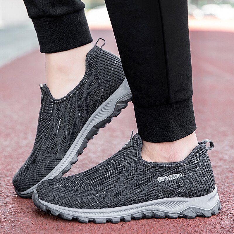 Jess Slip-on Sneakers Til Mænd - Grå