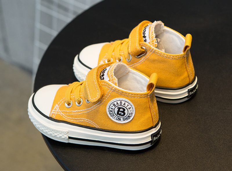 Jhonny Baby Drenge Afslappet Sneaker - Gul
