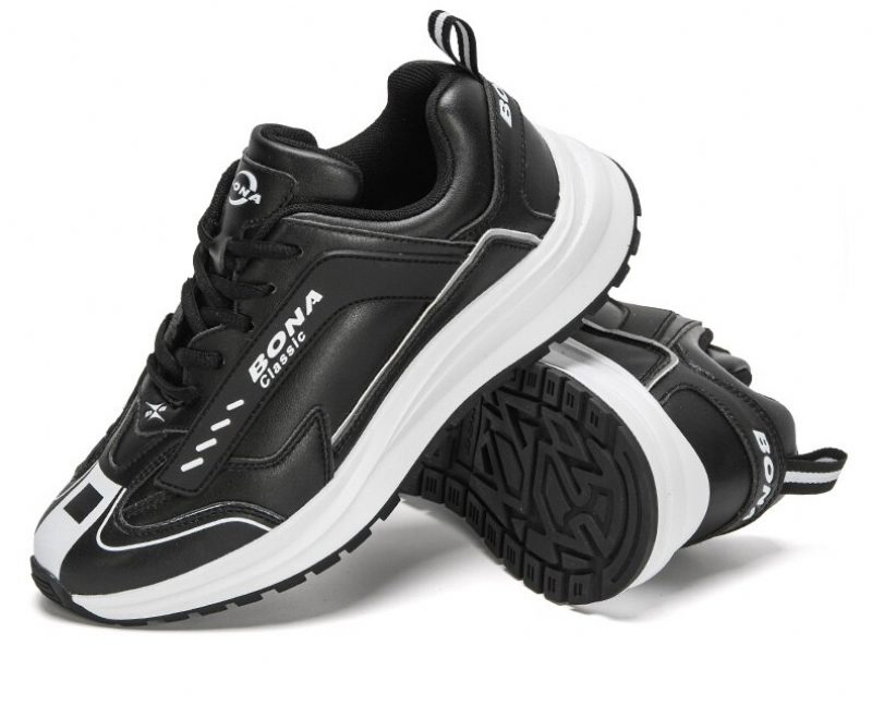 Jildo Mode Sneakers Til Mænd - Sort