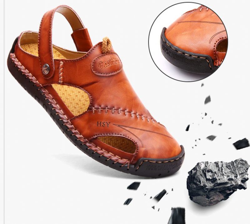 Jin Sommersandaler Til Mænd - Orange