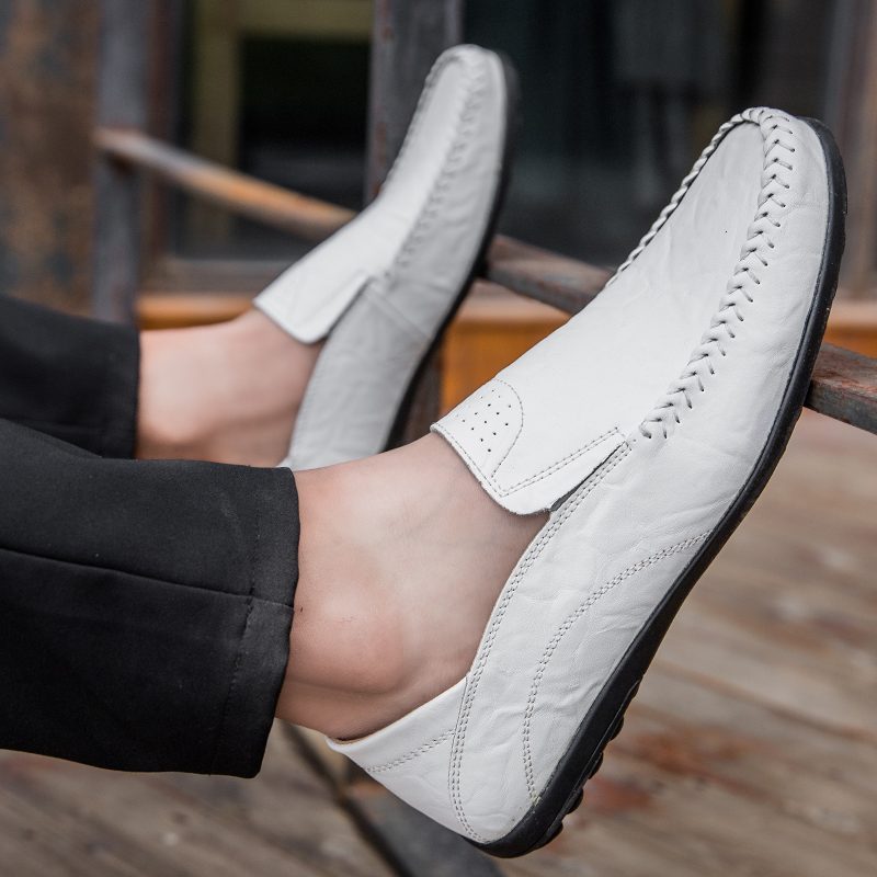 Joaquin Loafers Dress Sko Til Mænd - Hvid
