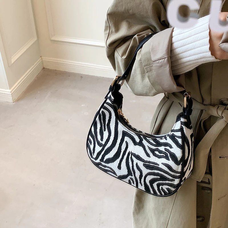 Jode Crossbody-håndtaske Til Kvinder - Brun Leopard