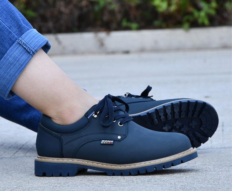 Josan Casual Oxfords Til Mænd - Sort