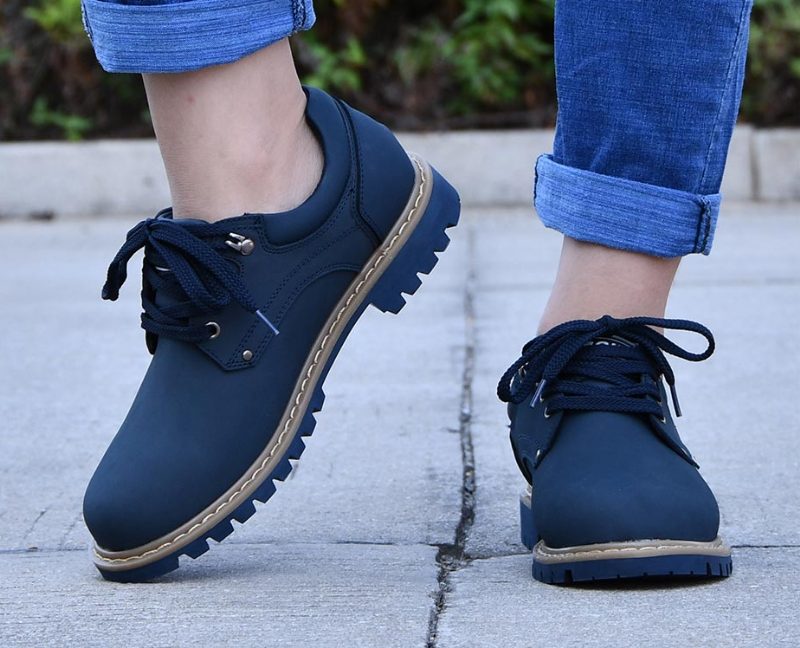 Josan Casual Oxfords Til Mænd - Sort