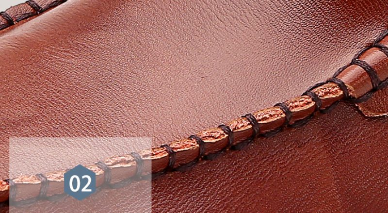 Josan Loafers Fritidssko Til Mænd - Orange