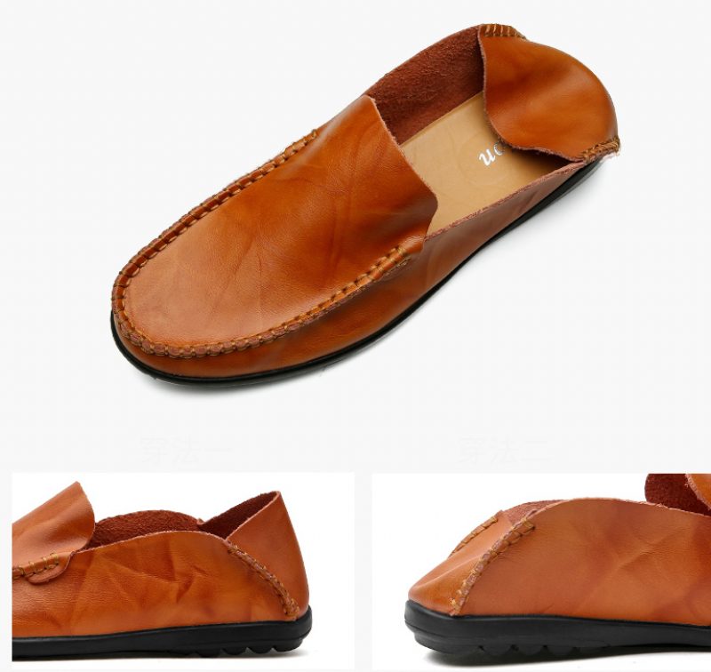 Josan Loafers Fritidssko Til Mænd - Orange