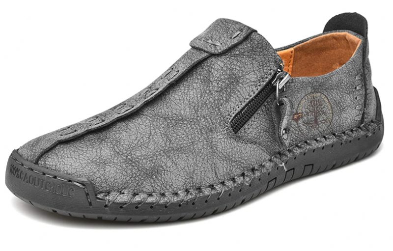 Joz Loafers Fritidssko Til Mænd - Grå