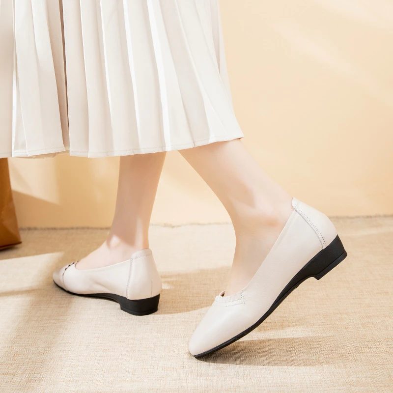 Juanita Dame Pumps Sko - Beige