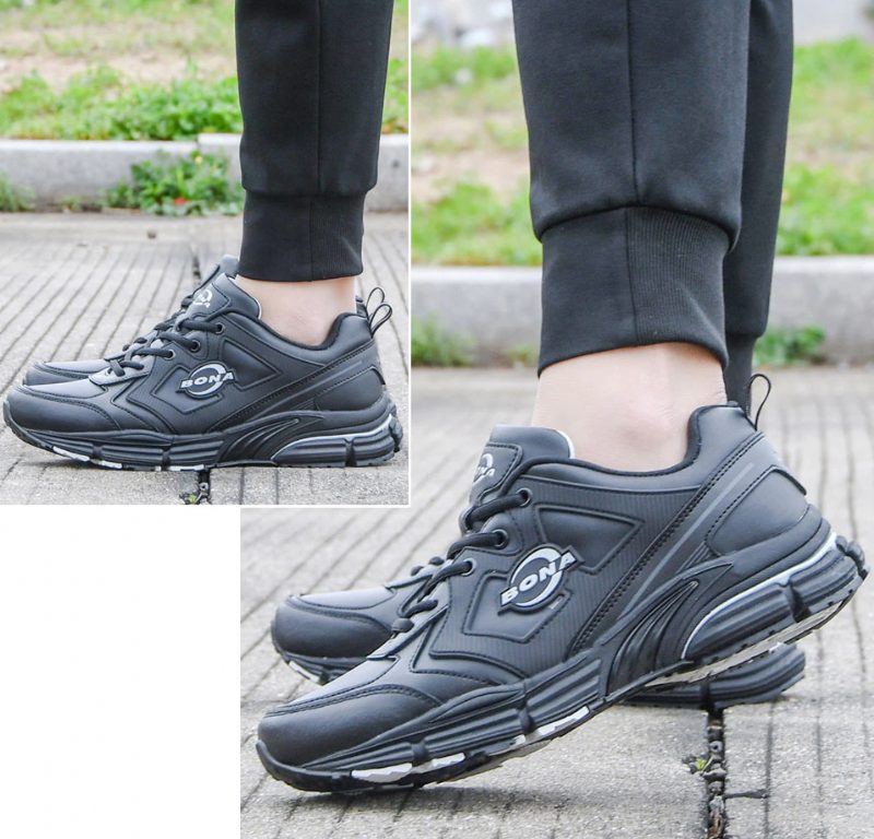 Juanpi Mode Sneaker Til Mænd - Sort