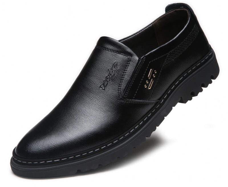 Juanvir Herre Loafers Dress Sko - Sort