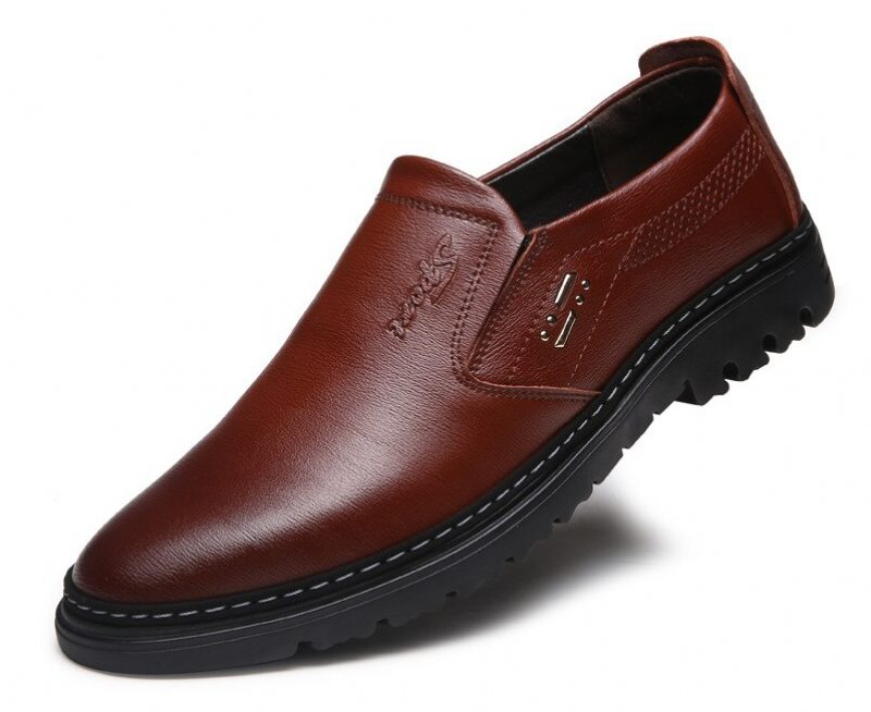 Juanvir Herre Loafers Dress Sko - Sort