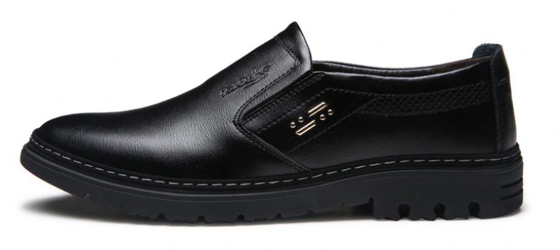Juanvir Herre Loafers Dress Sko - Sort