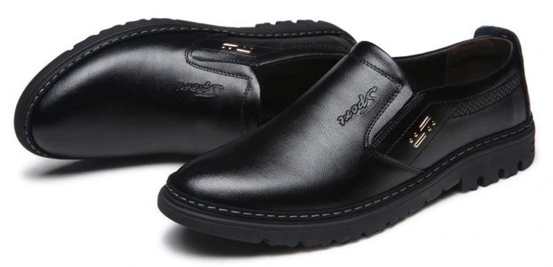 Juanvir Herre Loafers Dress Sko - Sort