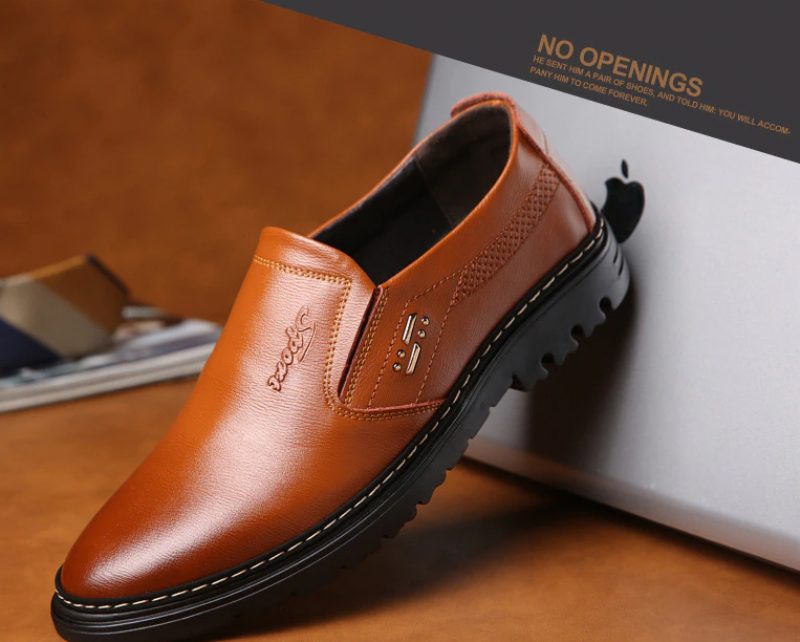 Juanvir Herre Loafers Dress Sko - Sort