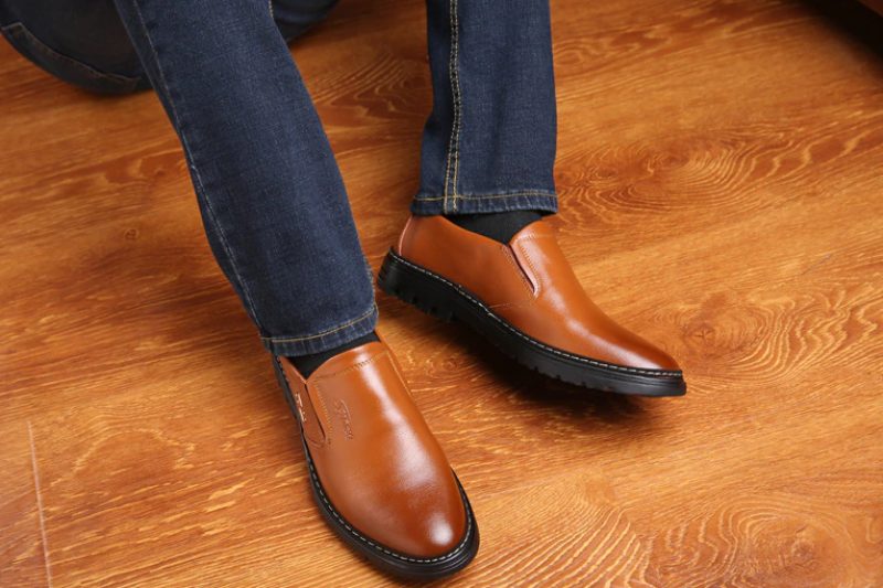Juanvir Herre Loafers Dress Sko - Sort
