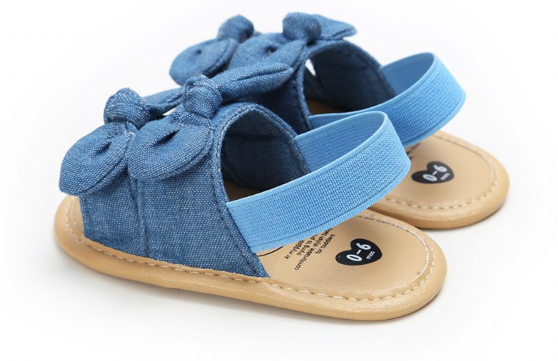 Julia Baby Piges Flade Sko - Sort