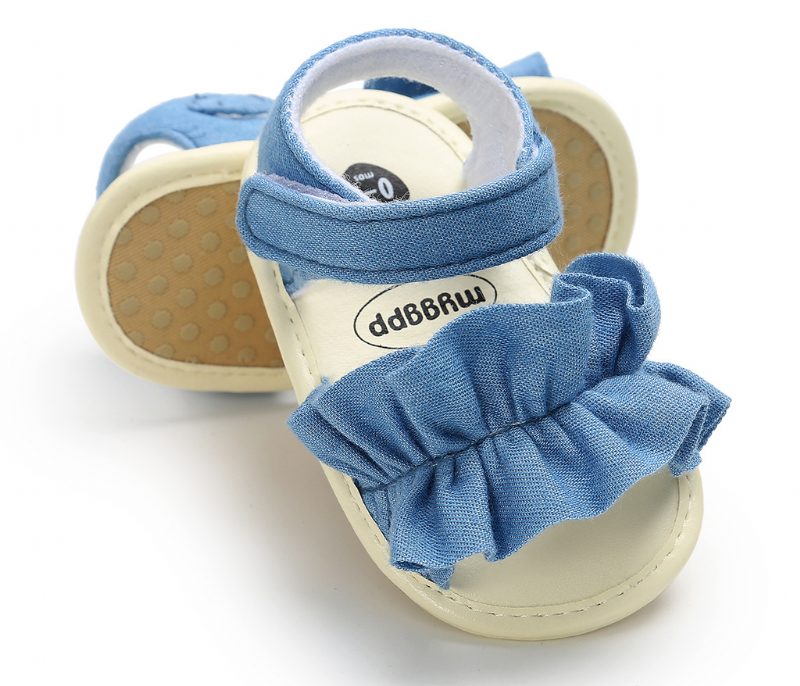 Julia Baby Piges Flade Sko - Sort