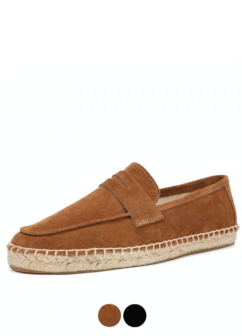 Juliana Jute Platform Ruskind Loafers Til Kvinder