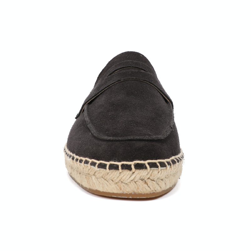Juliana Jute Platform Ruskind Loafers Til Kvinder - Brun
