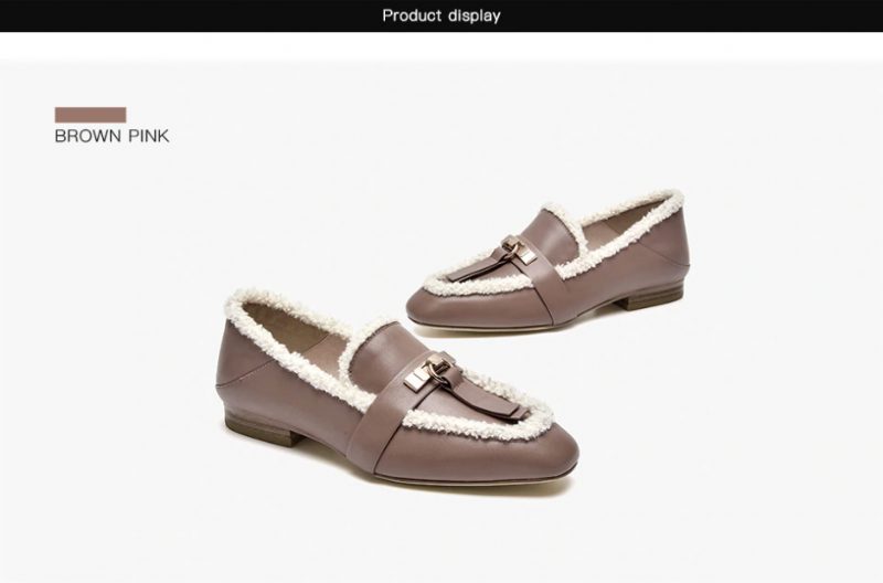 Julie Loafers - Brun Pink