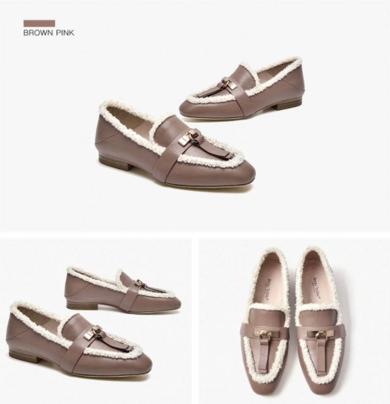 Julie Loafers - Brun Pink