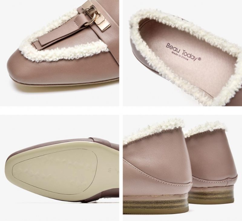 Julie Loafers - Brun Pink