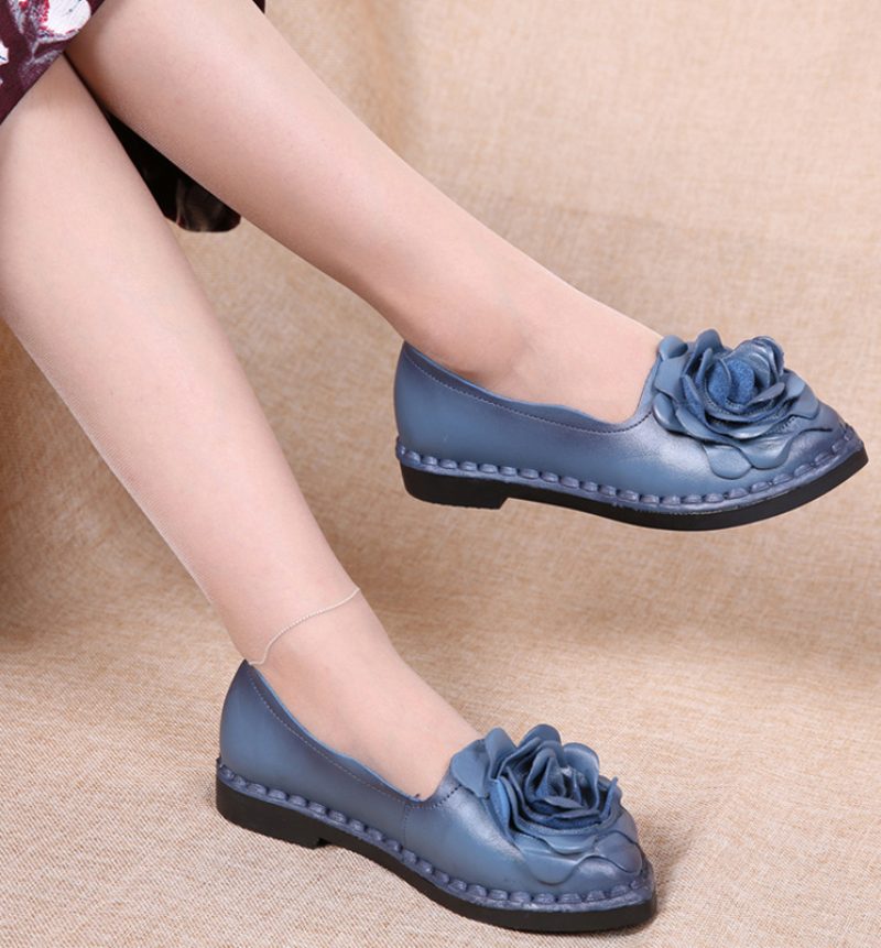 Julieta Dame Loafer Sko - Gul