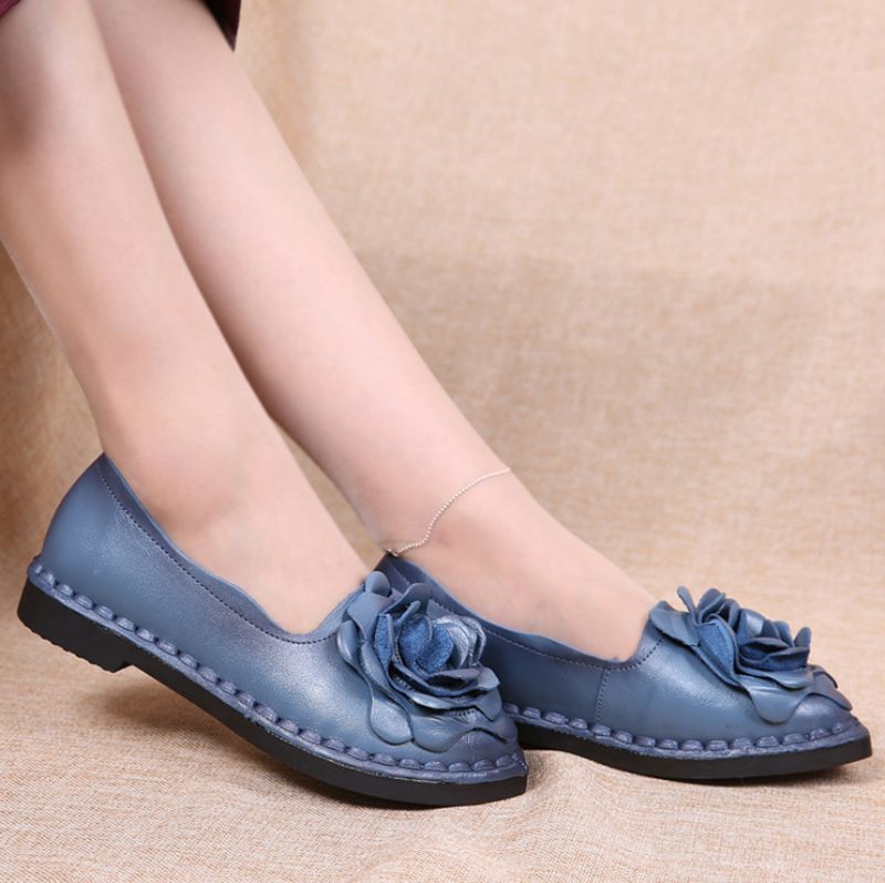 Julieta Dame Loafer Sko - Gul