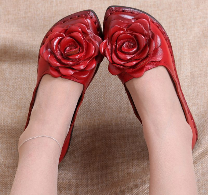 Julieta Dame Loafer Sko - Gul