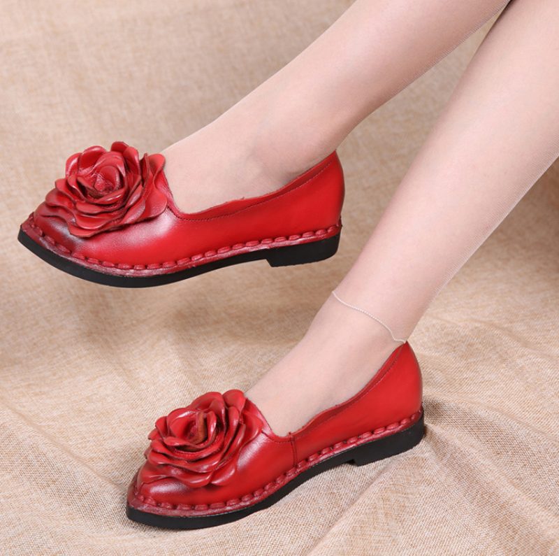 Julieta Dame Loafer Sko - Gul