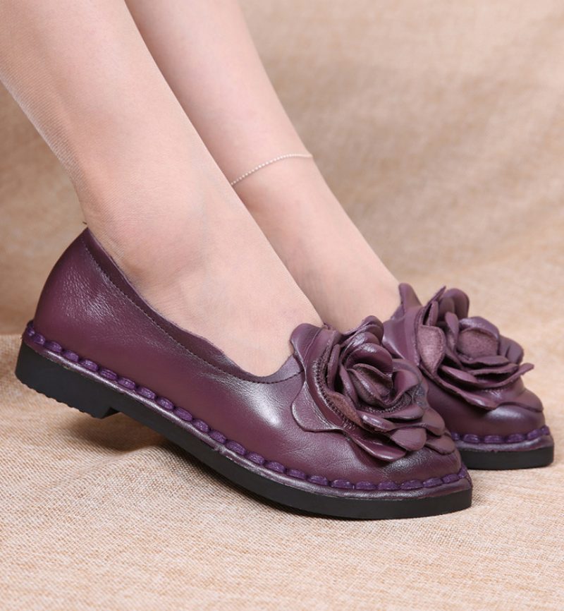 Julieta Dame Loafer Sko - Gul