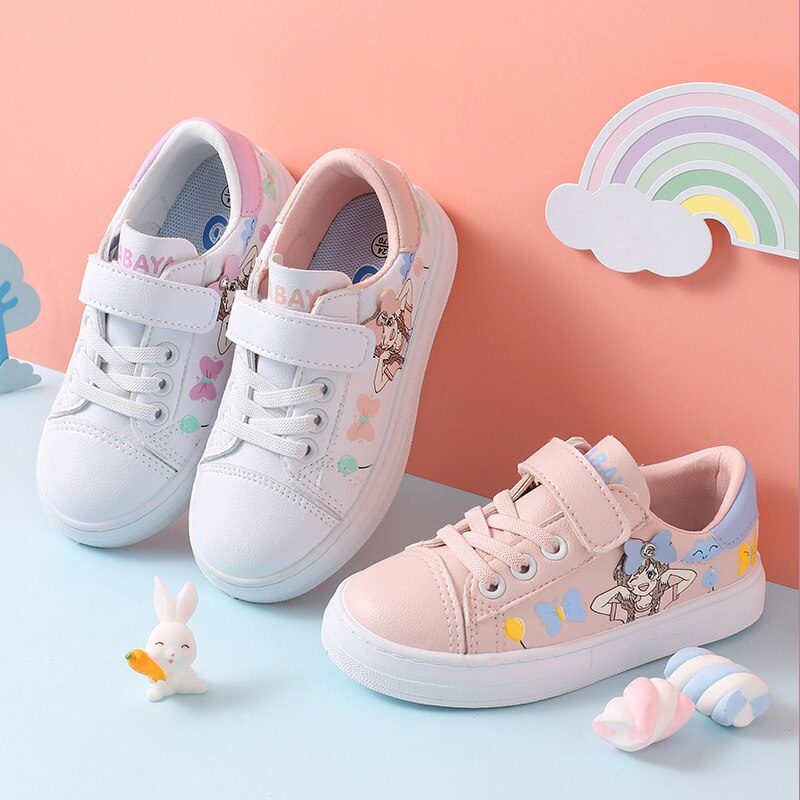 June Piges Afslappede Sneaker - Pink