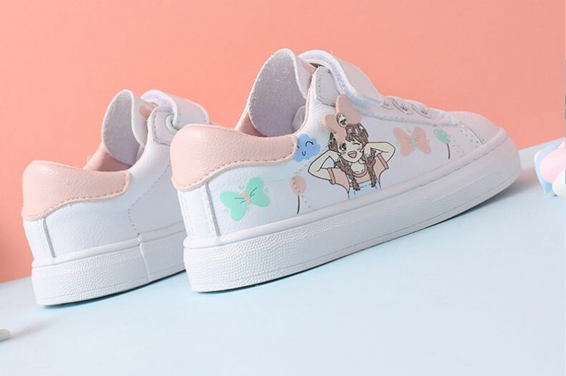 June Piges Afslappede Sneaker - Pink