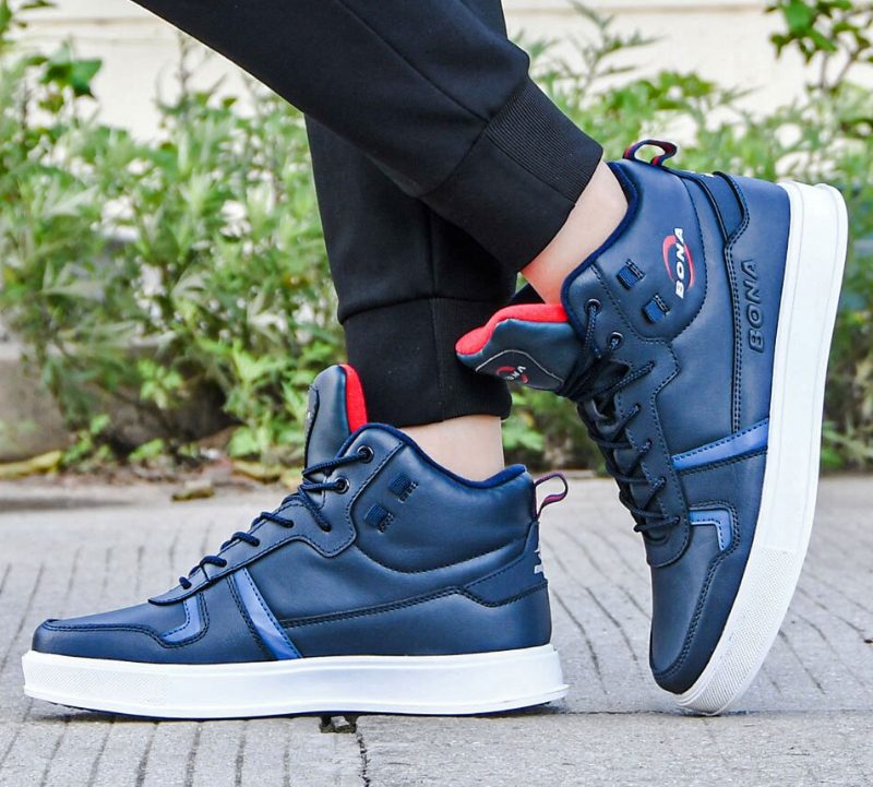 Jurgen High Top Sneaker Til Mænd - Sort