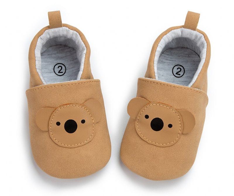 Kai Unisex Moccasin Til Børn - Kaffe