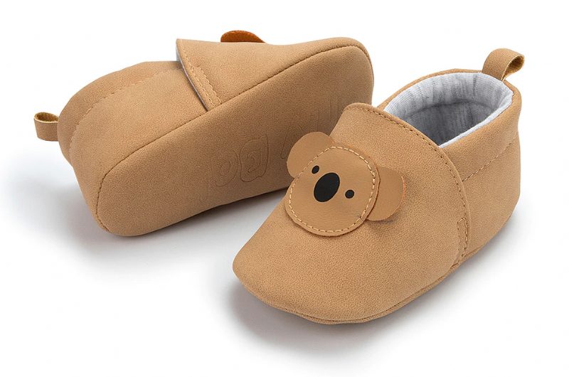 Kai Unisex Moccasin Til Børn - Kaffe