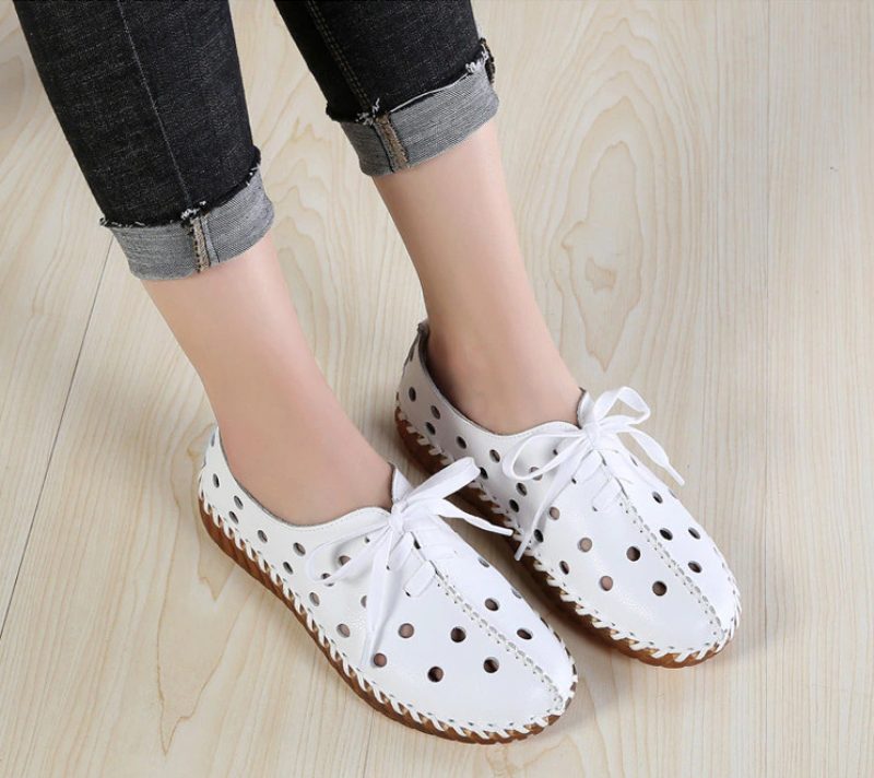 Kali Dame Loafer Sko - Hvid