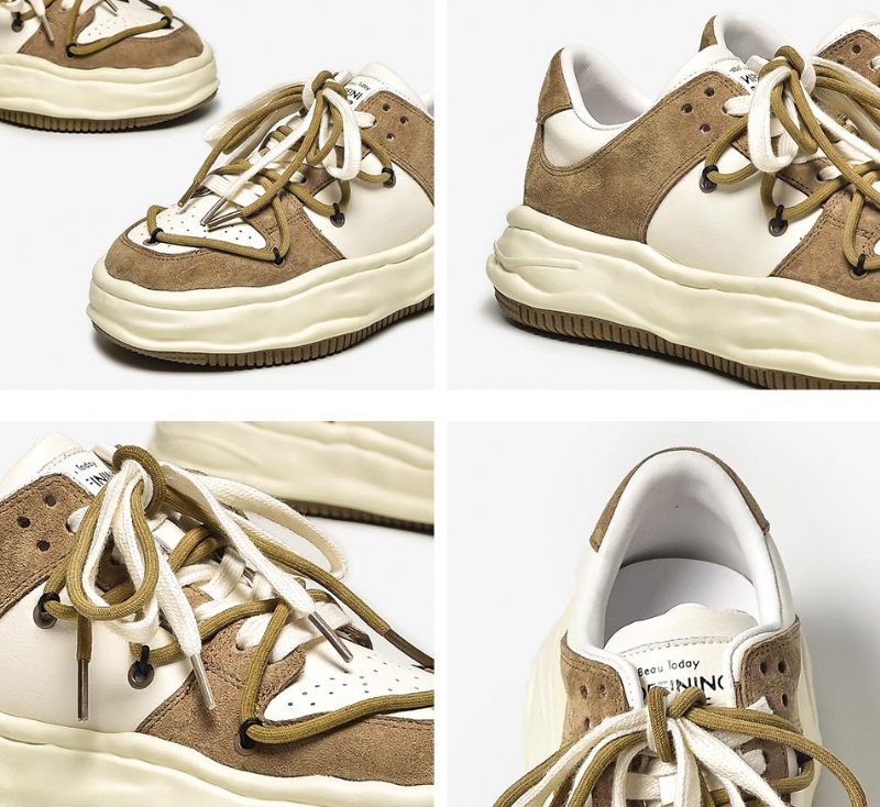 Kalie Sneaker Med Snørebånd Til Kvinder - Khaki