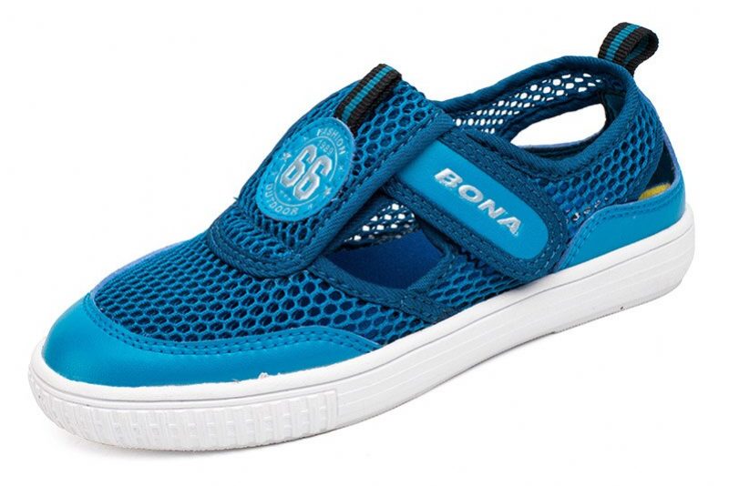 Kalifa Unisex Afslappet Sneaker Til Børn - Himmelblå