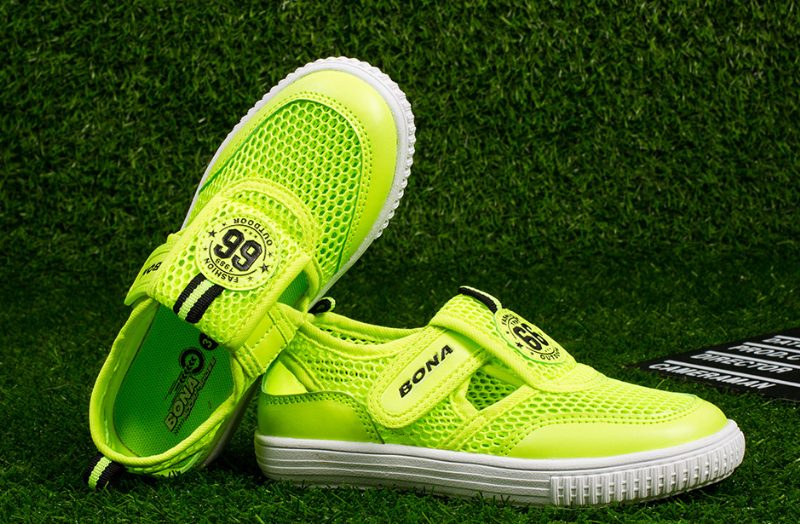 Kalifa Unisex Afslappet Sneaker Til Børn - Himmelblå