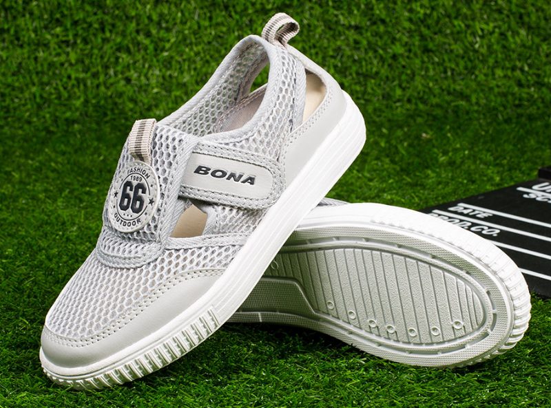 Kalifa Unisex Afslappet Sneaker Til Børn - Himmelblå