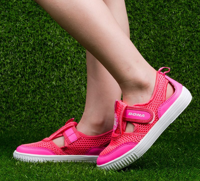 Kalifa Unisex Afslappet Sneaker Til Børn - Himmelblå