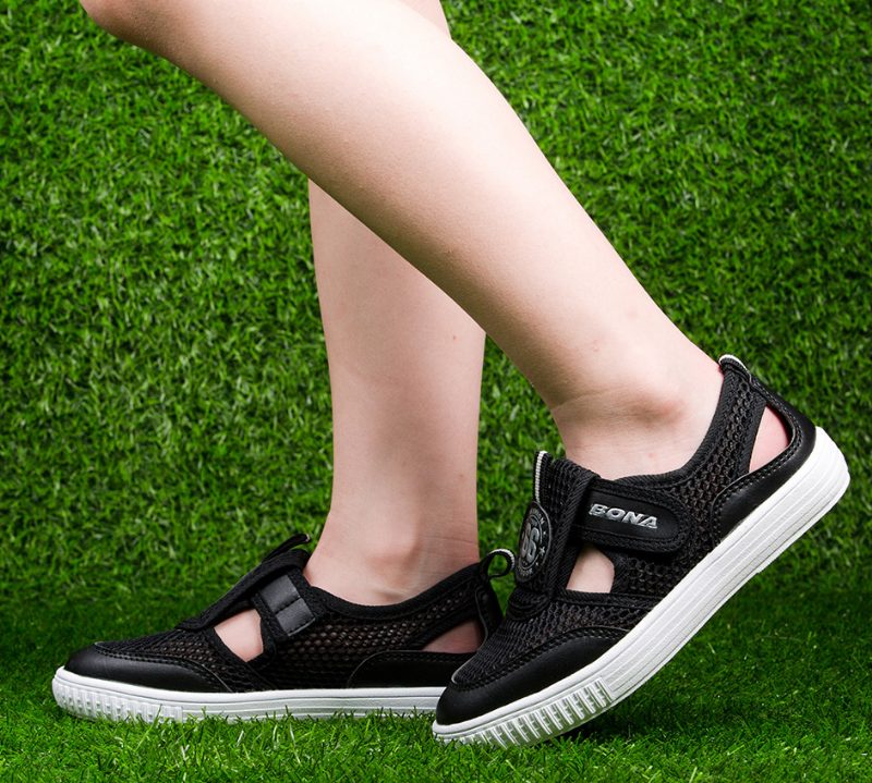 Kalifa Unisex Afslappet Sneaker Til Børn - Himmelblå