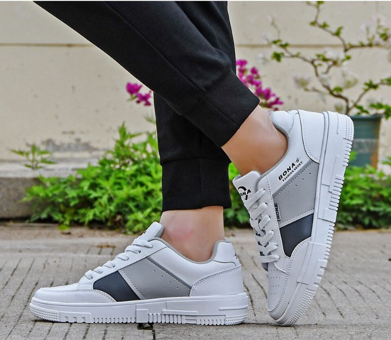 Kalius Komfortable Sneakers Til Mænd - Sort