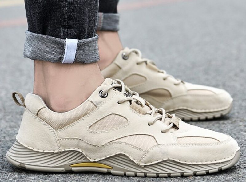 Kallum Herre Fashion Sneaker - Beige