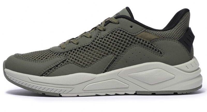 Kang Letvægts Sneaker Til Mænd - Oliven