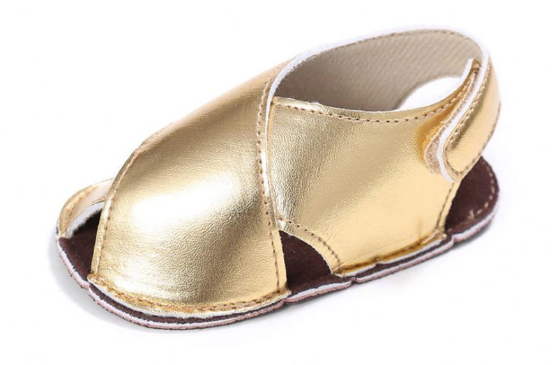 Karen Babypigers Afslappede Sandal - Guld