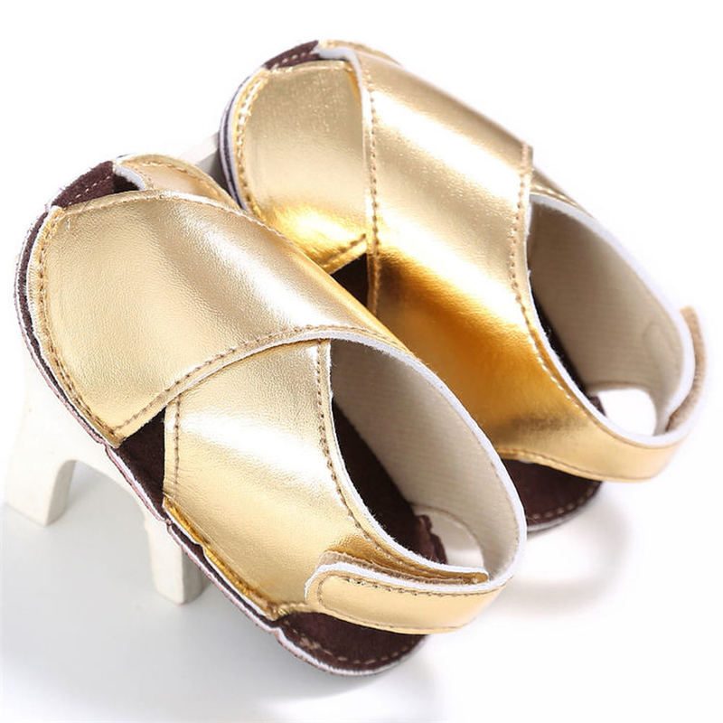 Karen Babypigers Afslappede Sandal - Guld
