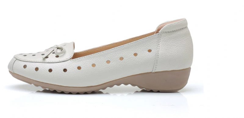 Karen Dame Loafers - Sort Hul