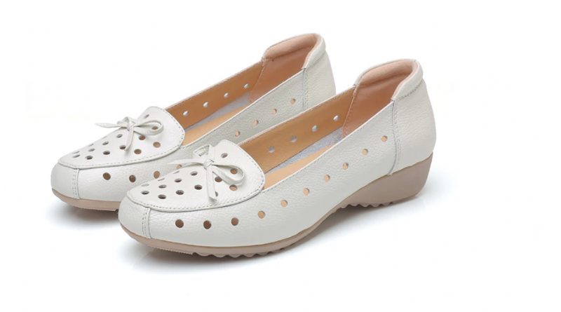 Karen Dame Loafers - Sort Hul